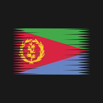 Eritrea Flag Vector. National Flag vector