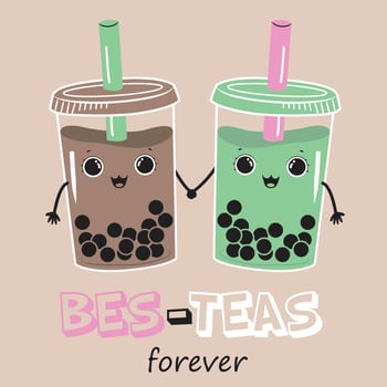 bes teas forever vector