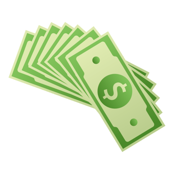 Banknote, bank and note, money and bank. png
