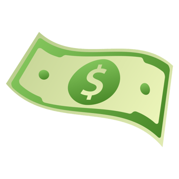 Banknote, bank and note, money and bank. png
