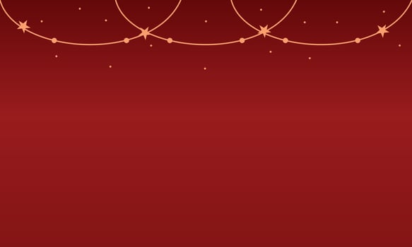 abstract background red gradient with stars tails vector