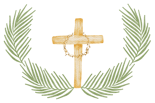 Cross Easter watercolor png