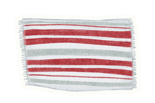summer watercolor element sticker png