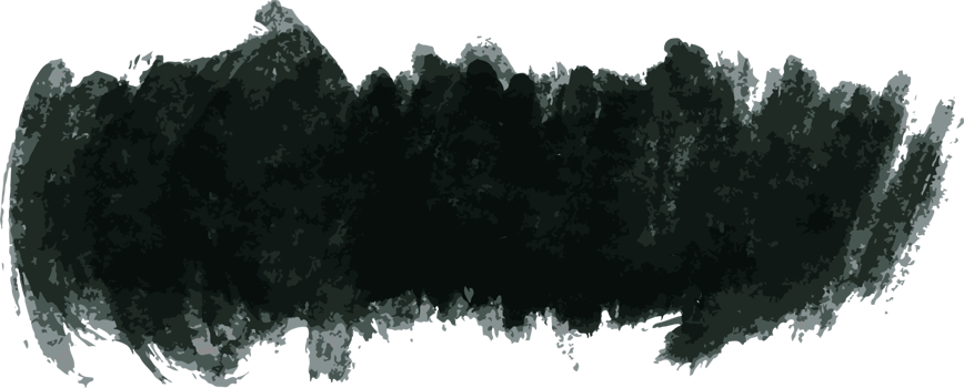 Black Watercolor brush stroke png