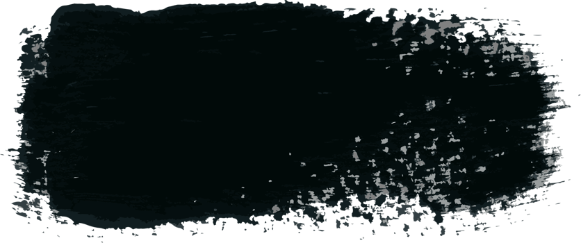 Black Watercolor brush stroke png