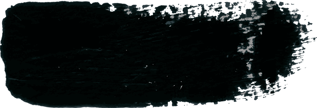 Black Watercolor brush stroke png