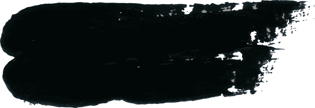 Black Watercolor brush stroke png