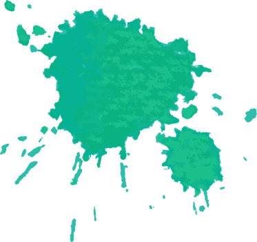 Green Watercolor brush stroke png
