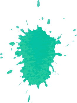 Green Watercolor brush stroke png