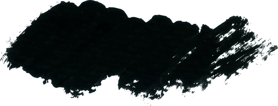 Black Watercolor brush stroke png