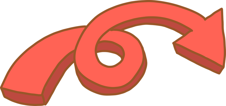 arrow cartoon doodle png