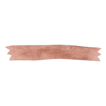 Ribbon banner watercolor png