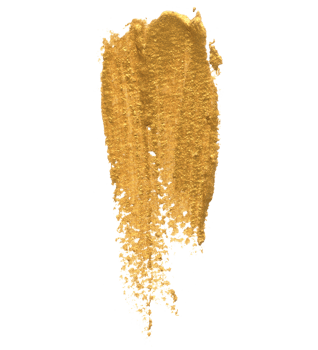 Gold watercolor brush stroke png
