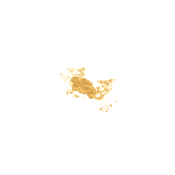 Gold watercolor brush stroke png