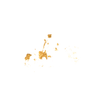 Gold watercolor brush stroke png