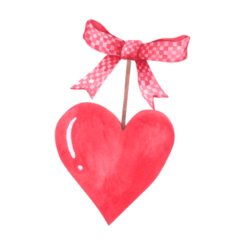 Valentine's Day watercolor png