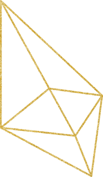 geometric gold line png