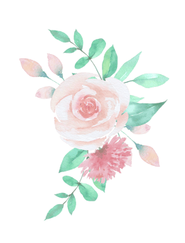 Flower Bouquet watercolor wedding flower png
