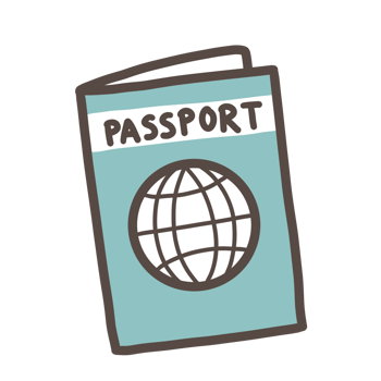 Cute Travel icon png