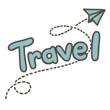 Cute Travel icon png