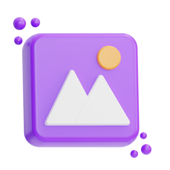 Gallery illustration 3d png