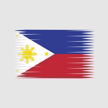 Philippines Flag Vector. National Flag vector