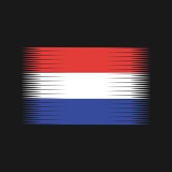 Netherlands Flag Vector. National Flag vector