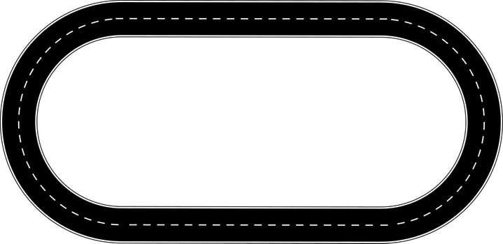 asphalt circuit frame with copy space vector