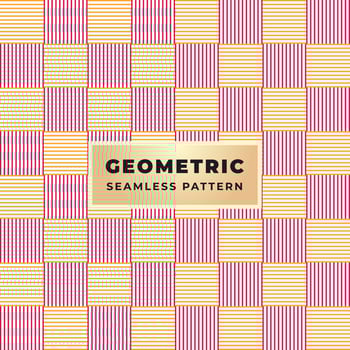 Geometrical Seamless Pattern Design For Fashion Clothing Brand vector
