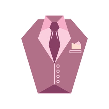 groom tuxedo icon vector