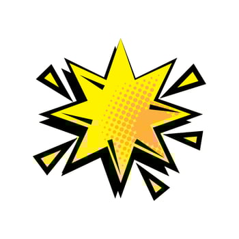 comic explosion pop art vector