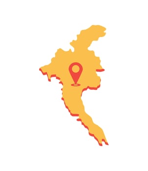 guangzhou location map vector