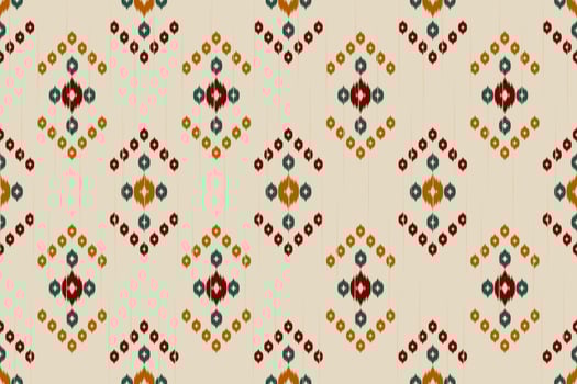 Abstract ethnic pattern art. Ikat seamless pattern traditional. American, Mexican style. Design for background, wallpaper, vector illustration, fabric, clothing, carpet, textile, batik, embroidery.