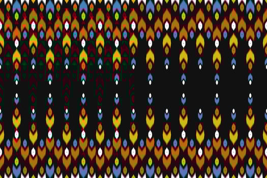 Fabric ethnic style. Ikat seamless pattern traditional. Design for background, wallpaper, vector illustration, fabric, clothing, carpet, textile, batik, embroidery.