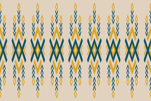 Geometric ethnic seamless pattern traditional. American, Mexican style. Design for background, wallpaper, vector illustration, fabric, clothing, carpet, textile, batik, embroidery.