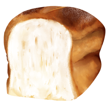 Set of bread and wheat pastry bakery watercolor painting llustration PNG