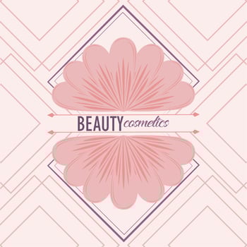 beauty cosmetics banner vector
