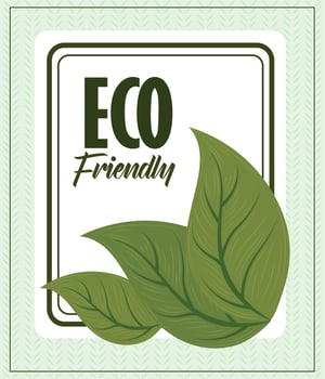 eco friendly banner vector