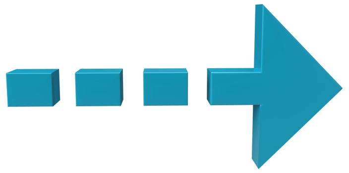 arrow icon 3d rendering png