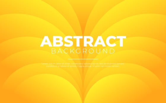 Dynamic fluid background. Orange color 3D style vector eps10