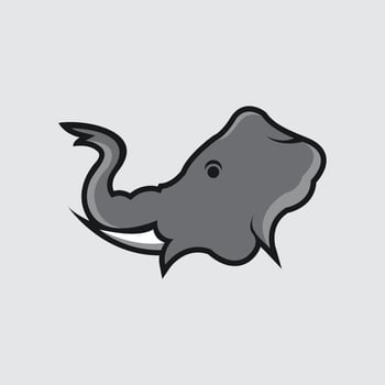 elephant logo vector