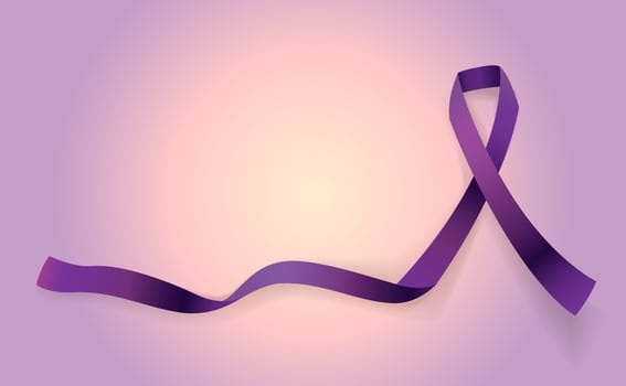 Ribbon, breast cancer awareness symbol. vector