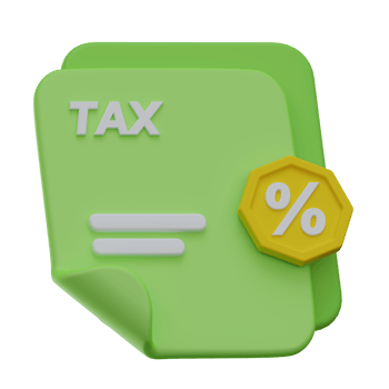 3D Tax detail illustration png