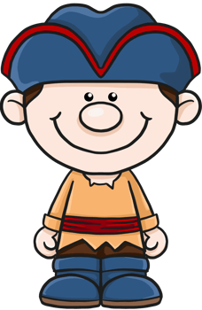 cartoon pirate kids colorful clipart png