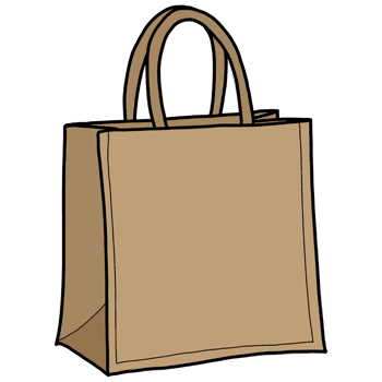 Paper Shopping Bag from Shop and department store png