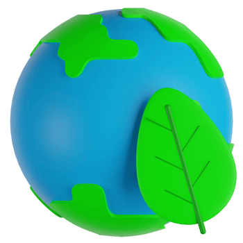 Eco Friendly Earth 3D Illustration png