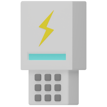 Power Meter 3D Illustration png