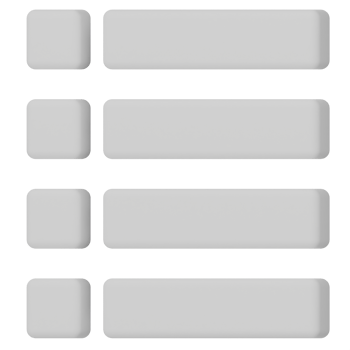 Menu 3D Illustration png