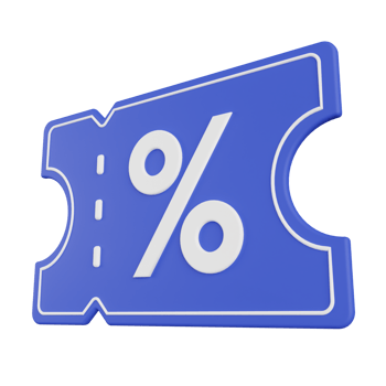 Coupon 3D Illustration png