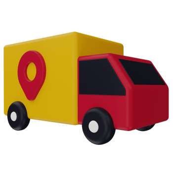 Delivery Location 3D Illustration png